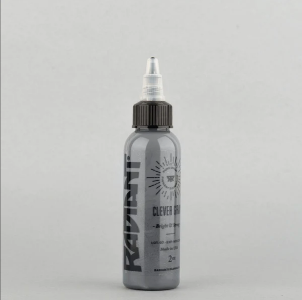 Radiant Clever Gray 1 oz 30 ml Gri Dövme Boyası
