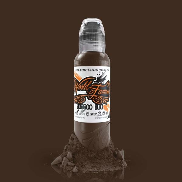 World Famous Ink Hoover Dam 1/2 oz 15 ml Kahverengi Dövme Boyası Yarım Oz