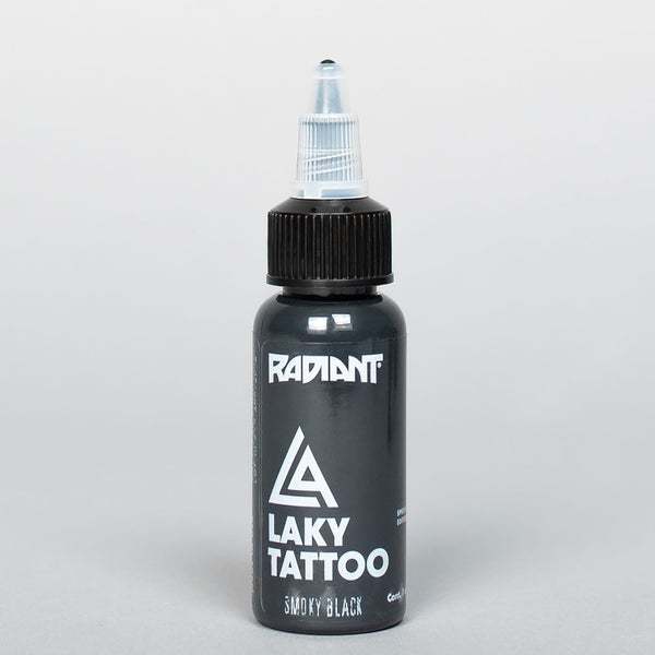 Radiant Laky Smoky Black 1 oz 30 ml Küllü Siyah Dövme Boyası