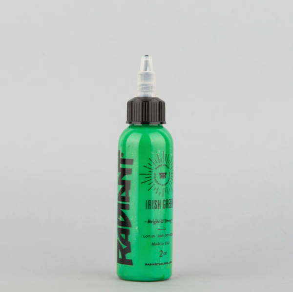 Radiant Irish Green 1 oz 30 ml Yeşil Dövme Boyası
