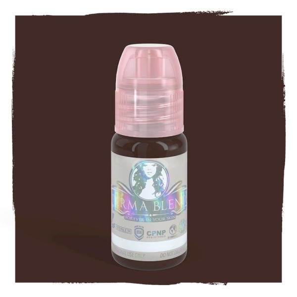 Perma Blend Ginger Brown 1/2 oz 15 ml Kaş İçin Kalıcı Makyaj Boyası Permablend