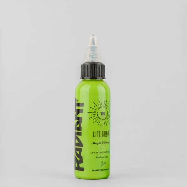 Radiant Lite Green 1 oz 30 ml Açık Yeşil Dövme Boyası