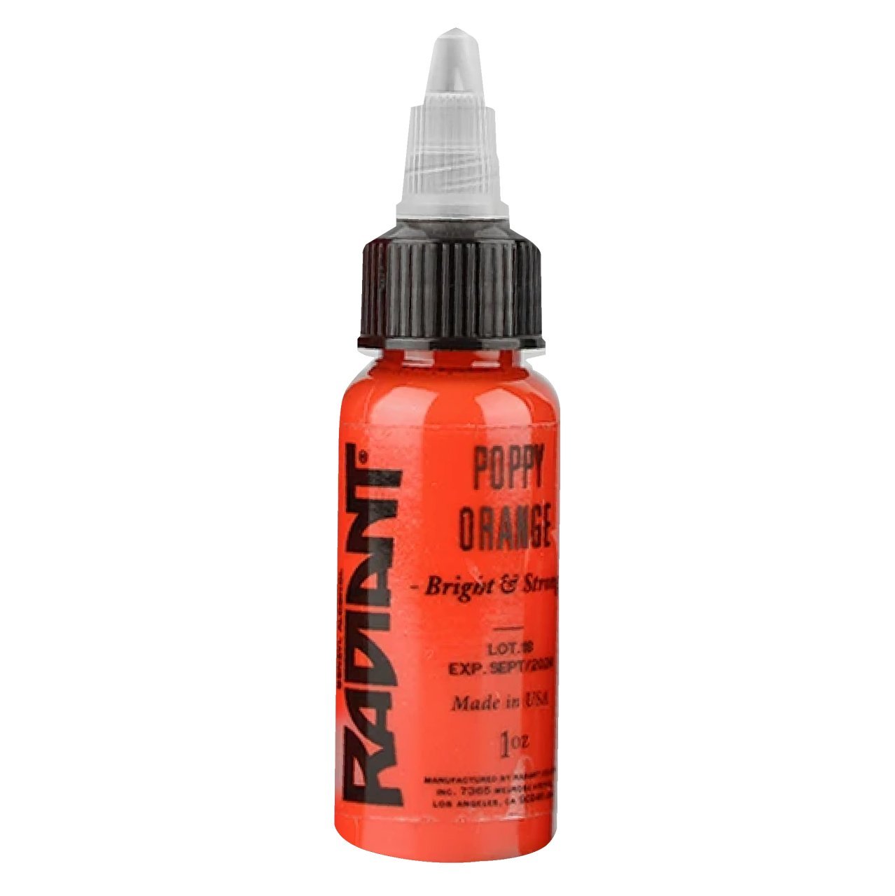Radiant Poppy Orange 1 oz 30 ml Koyu Turuncu Dövme Boyası