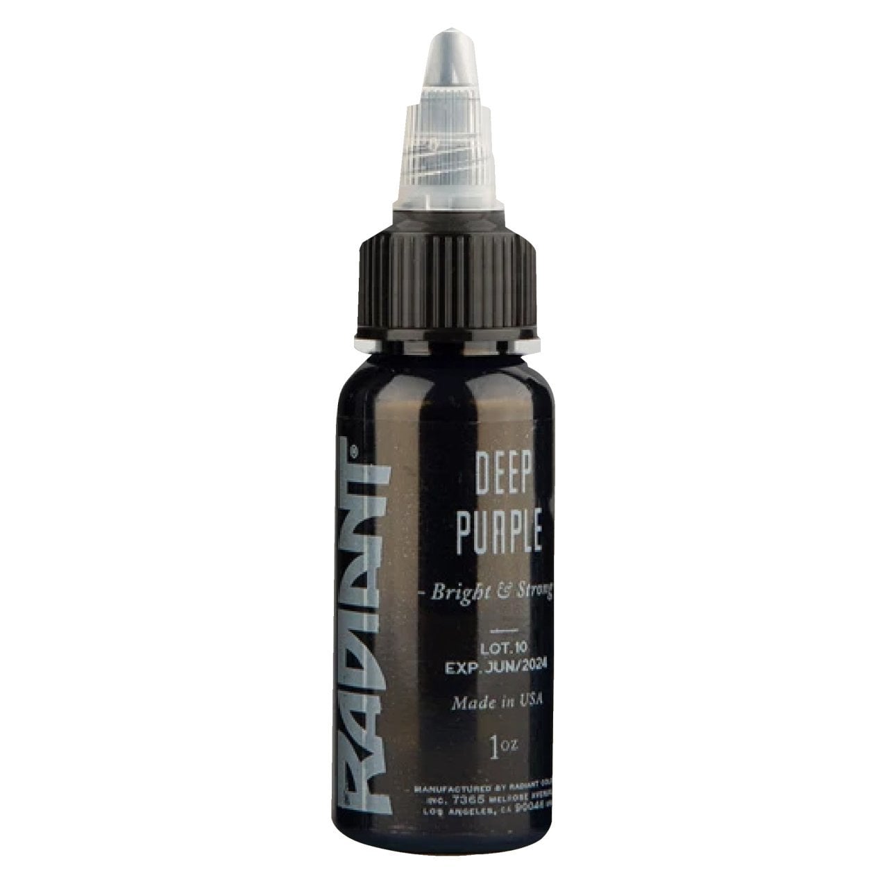 Radiant Deep Purple 1 oz 30 ml Koyu Mor Dövme Boyası
