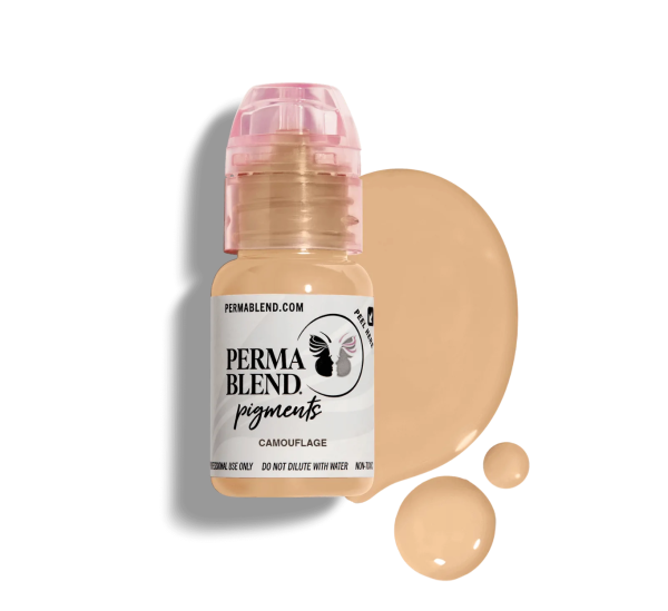 Perma Blend Camouflage 1/2 oz 15 ml Kamuflaj İçin Kalıcı Makyaj Boyası Permablend