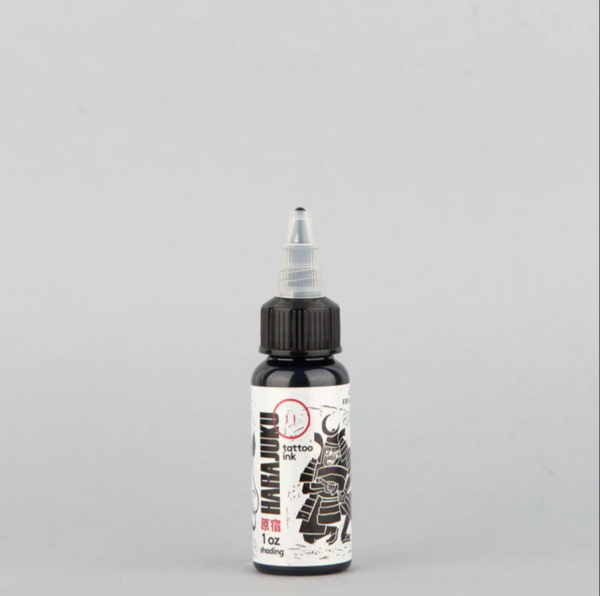 Radiant Harajuku Sumi Shading Ink / Gölge Siyah Dövme Boyası 1 oz 30 ml