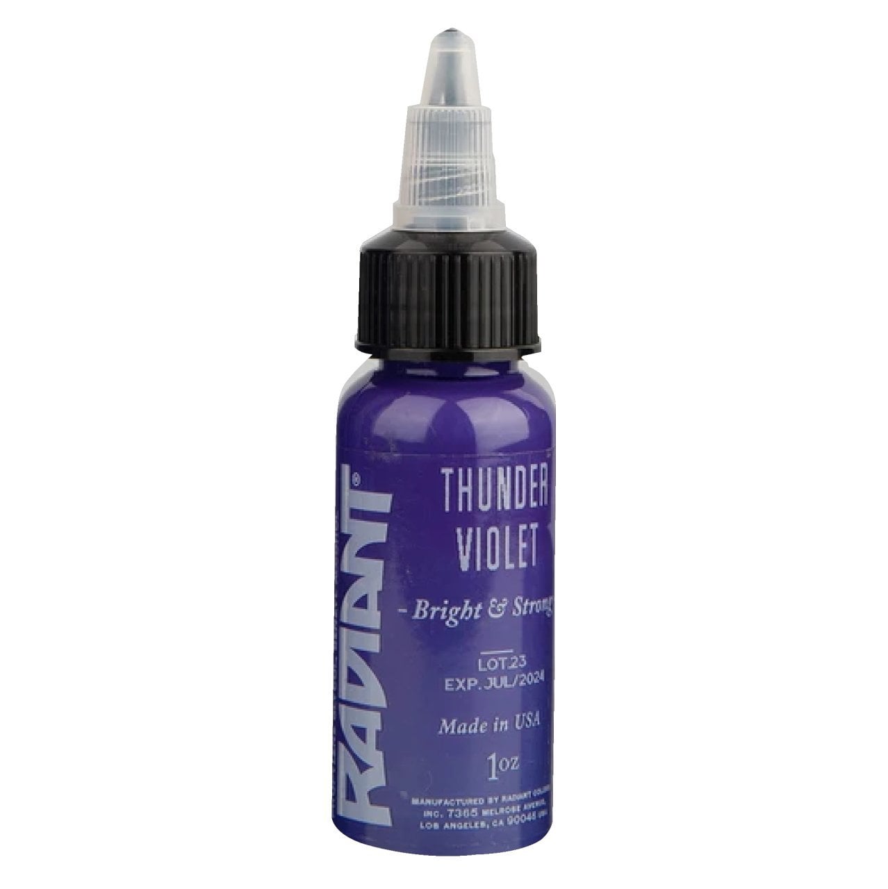Radiant Thunder Violet 1 oz 30 ml Koyu Mor Dövme Boyası