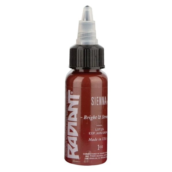 Radiant Sienna 1 oz 30 ml Orta Kahverengi Dövme Boyası