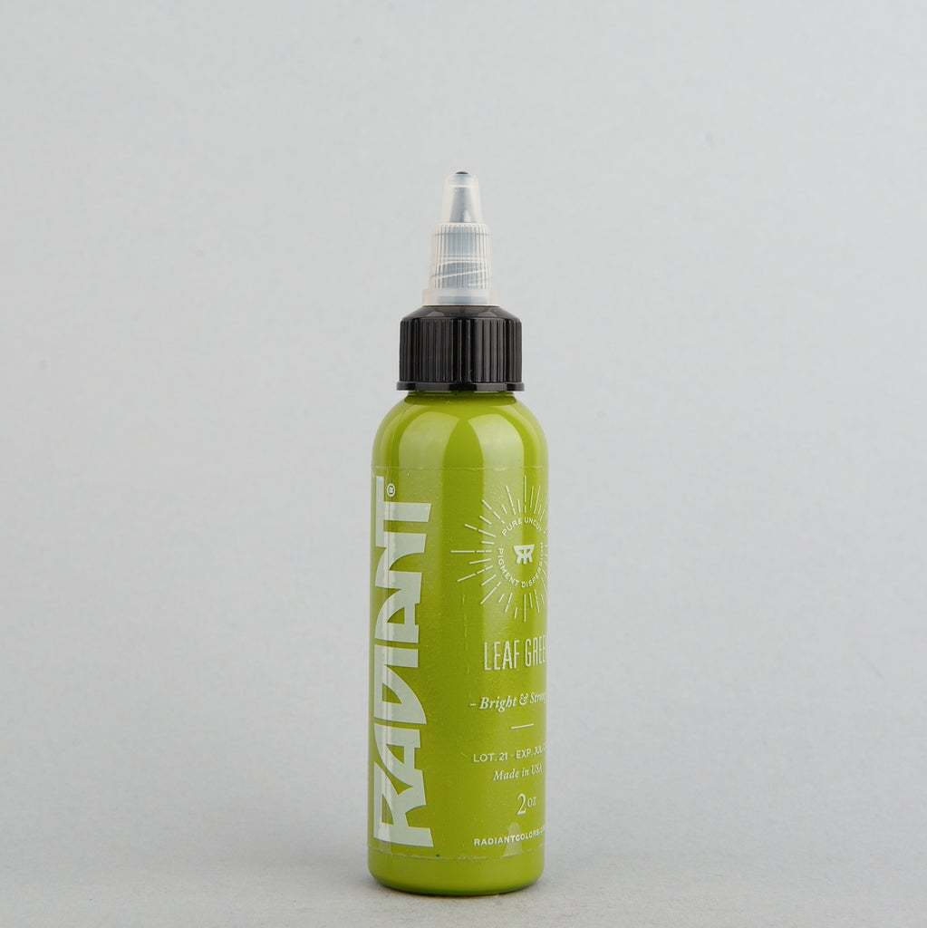 Radiant Leaf Green 2 oz 60 ml Açık Yeşil Dövme Boyası