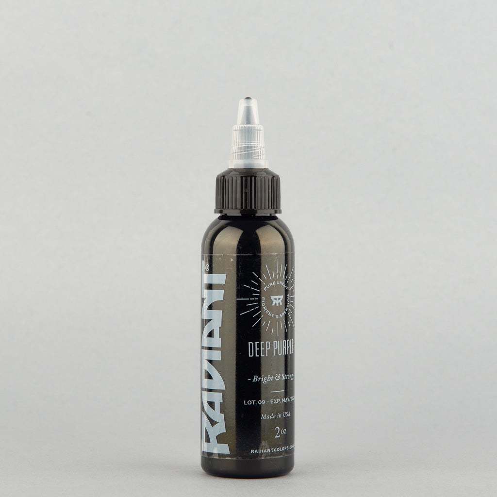 Radiant Deep Purple 2 oz 60 ml Koyu Mor Dövme Boyası