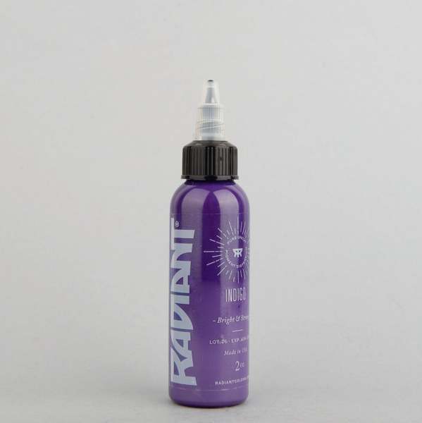 Radiant Indigo 2 oz 60 ml Mor Dövme Boyası
