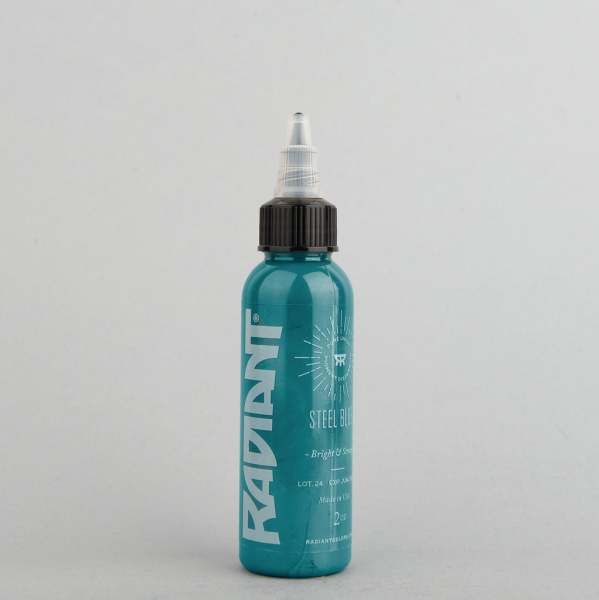 Radiant Steel Blue 1 oz 30 ml Açık Mavi Dövme Boyası