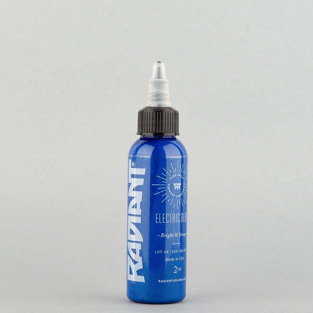 Radiant Electric Blue 1 oz 30 ml Koyu Mavi Dövme Boyası