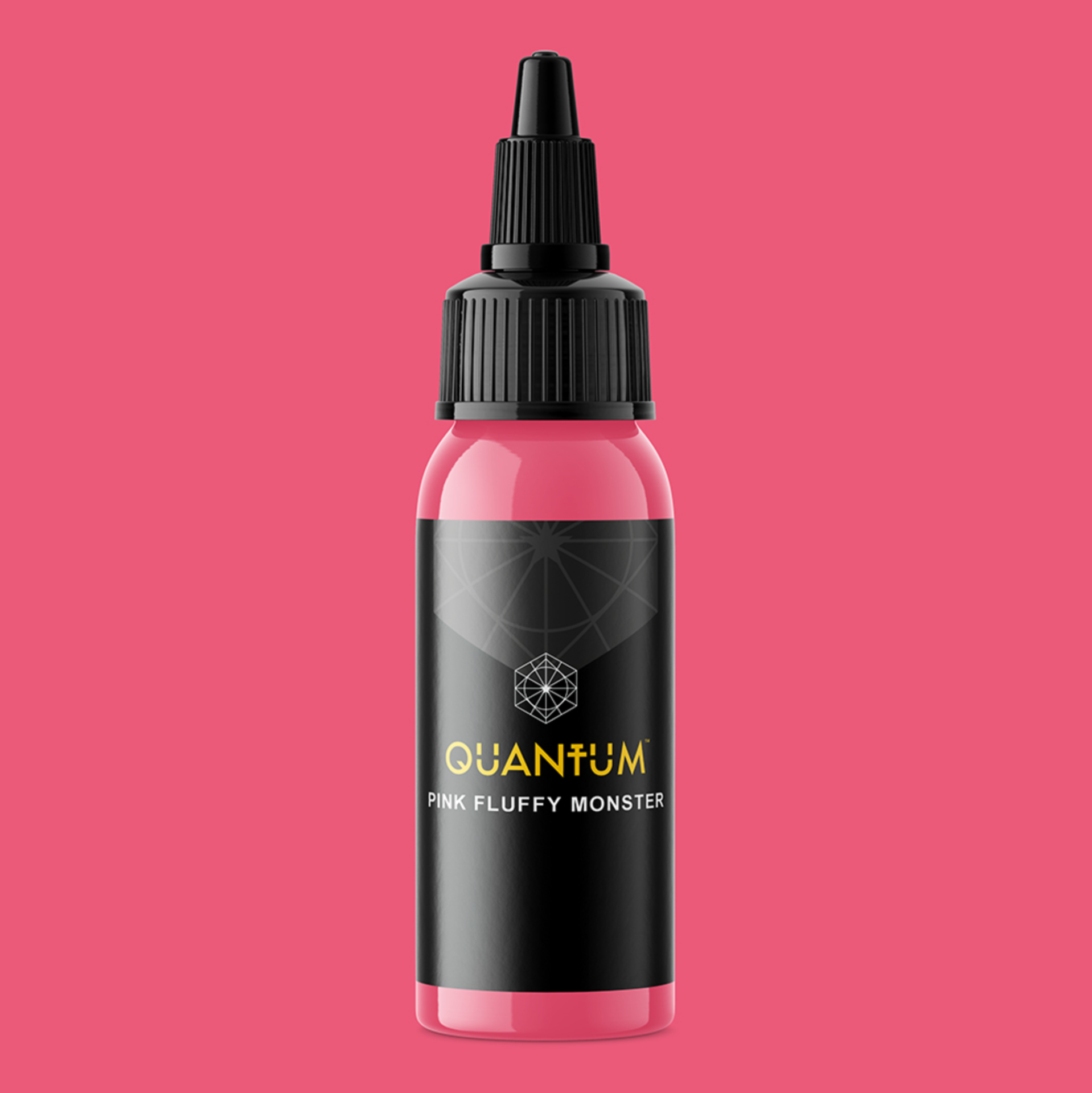 Quantum Pink Fluffy Monster Parlak Sakız Pembe Dövme Boyası 1 oz 30 ml