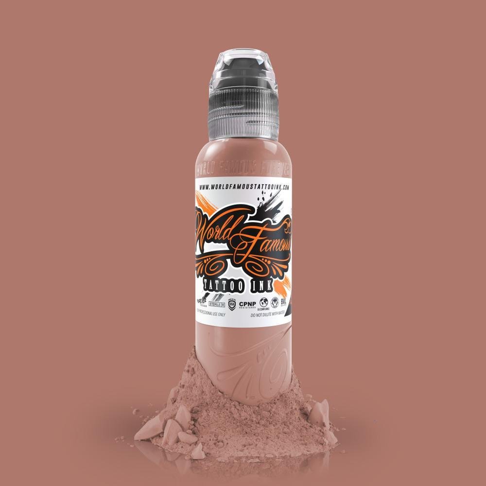 World Famous Tattoo Ink Dark Honey 1 oz 30 ml Tattoo Paint