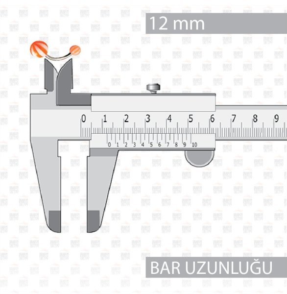 Cerrahi Çelik Akrilik Göbek Piercing