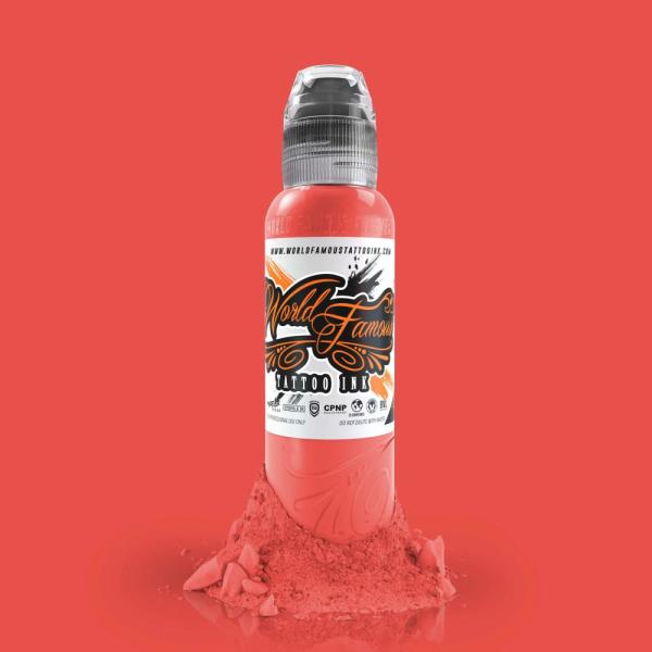 World Famous Tattoo Ink Maximus Peach 1 oz 30 ml Şeftali Rengi Dövme Boyası
