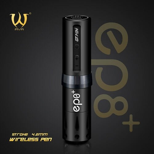 Ava EP8 Plus Luxury Kit Kablosuz Bataryalı, Şarjlı Rotary Pen Dövme Makinesi