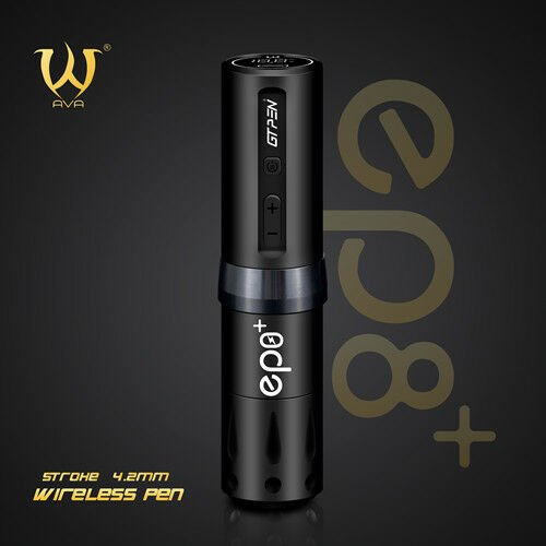 Ava EP8 Plus Luxury Kit Kablosuz Bataryalı, Şarjlı Rotary Pen Dövme Makinesi