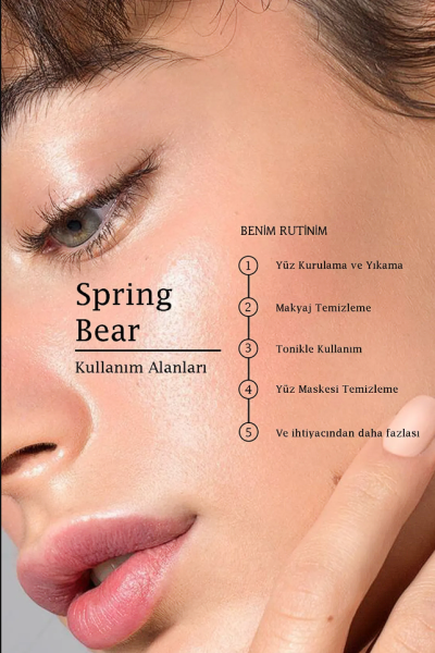 Spring Bear Dövme Temizleme, Kurulama ve Silme Havlusu 50 Yaprak 20cm x 20cm