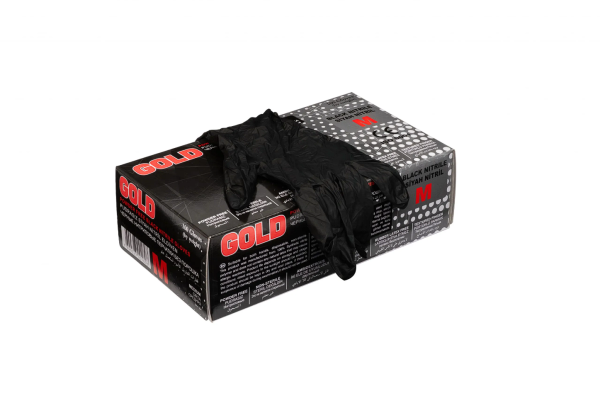 Eco Eldiven Nitril Siyah M Medium Orta Boy (Kutu - 100 Adet)