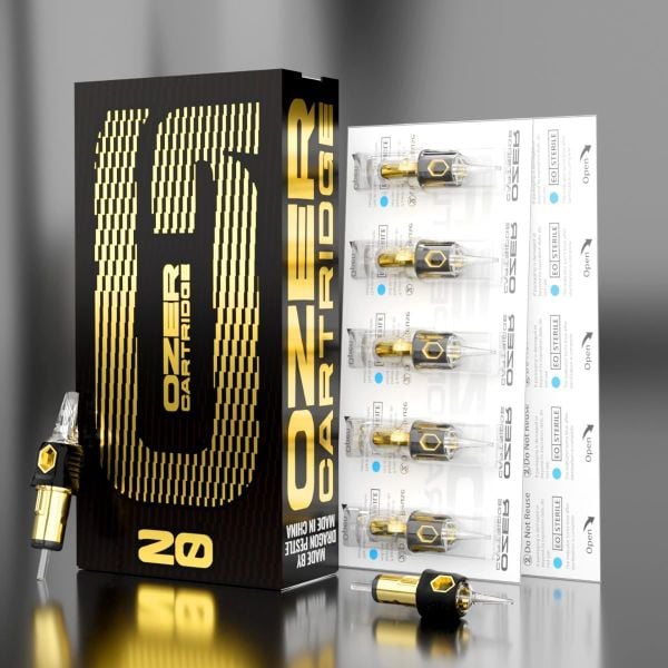 Ozer G #10 Kodlu RS Kartuş Dövme İğnesi Gölge ve Dolgu İçin Cartridge İğne