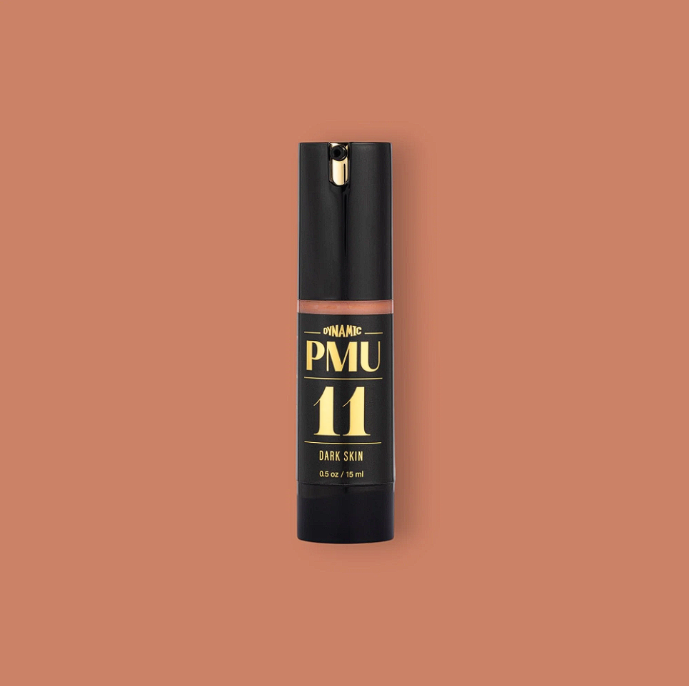 Dynamic PMU Ink Kalıcı Makyaj Boyası 15 ml - 1/2 oz Koyu Ten Rengi 11 - DARK SKIN