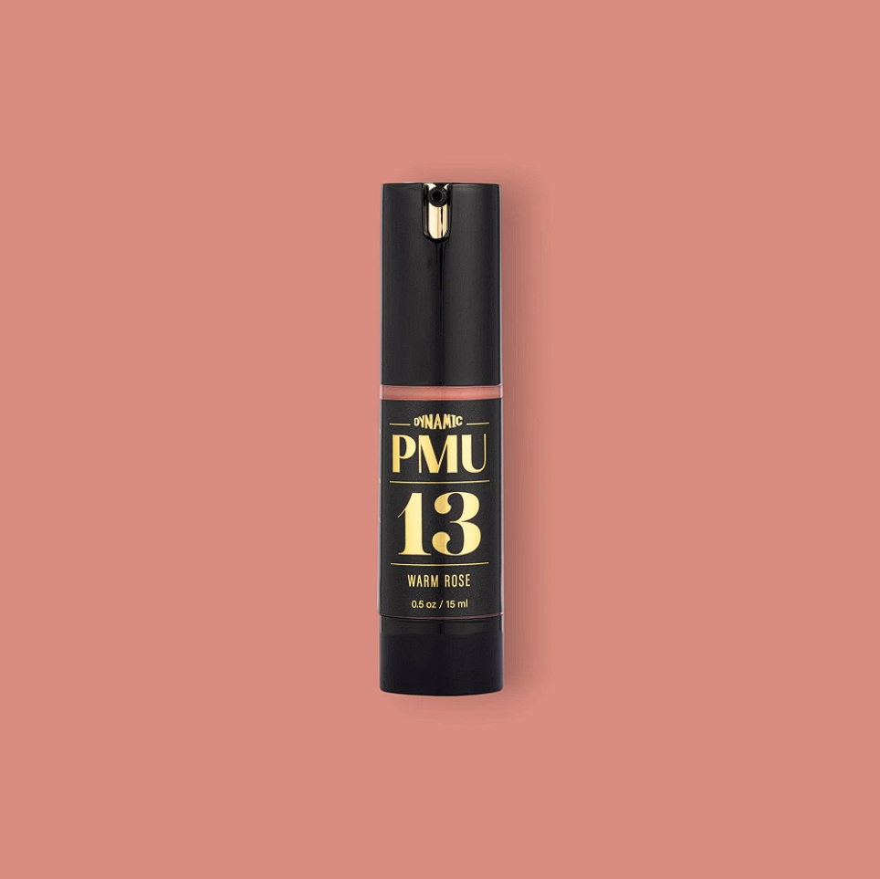Dynamic PMU Ink Kalıcı Makyaj Boyası 15 ml - 1/2 oz Gül Kurusu 13 - WARM ROSE