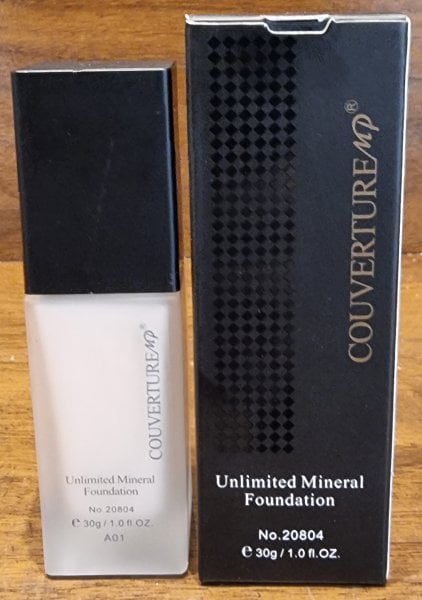Couverture MP Unlimited Mineral Foundation A01 Cilt Nemlendirici Fondöten 30ml