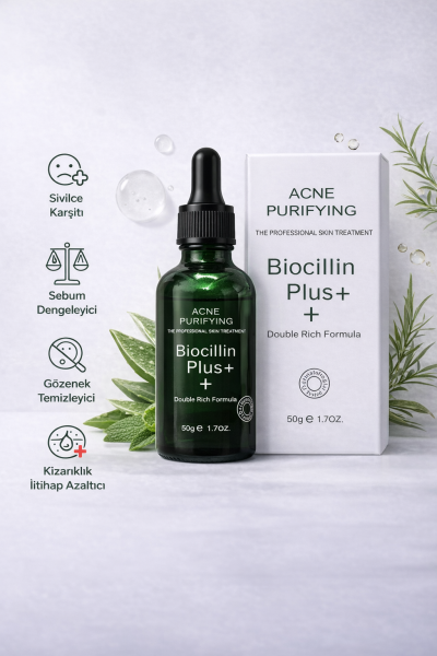 Biocillin Plus Acne Purifying Akne Sivilce Karşıtı Cilt Bakım Serumu 50ml