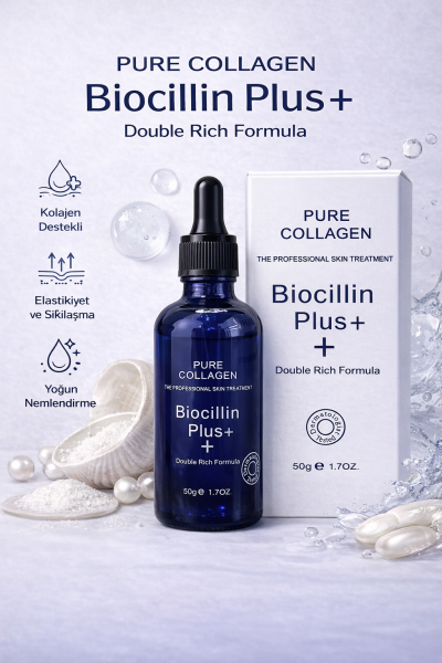 Biocillin Plus Pure Collagen Kolajen Cilt Bakım Serumu 50ml