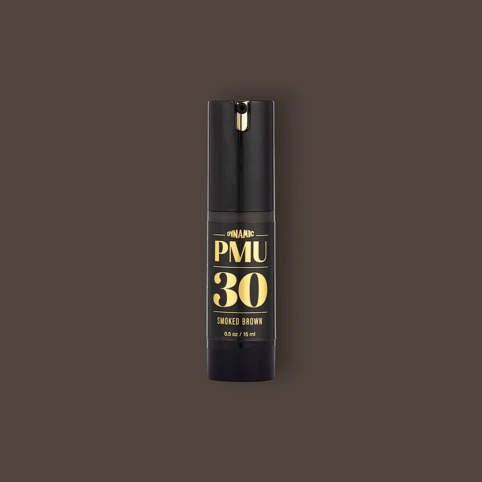 Dynamic PMU Ink Kalıcı Makyaj Boyası 15 ml - 1/2 oz Küllü Kahverengi 30 - SMOKED BROWN