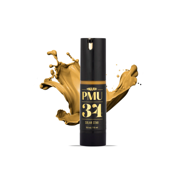 Dynamic PMU Ink Kalıcı Makyaj Boyası 15 ml - 1/2 oz Sarı 34 - SOLAR STAR