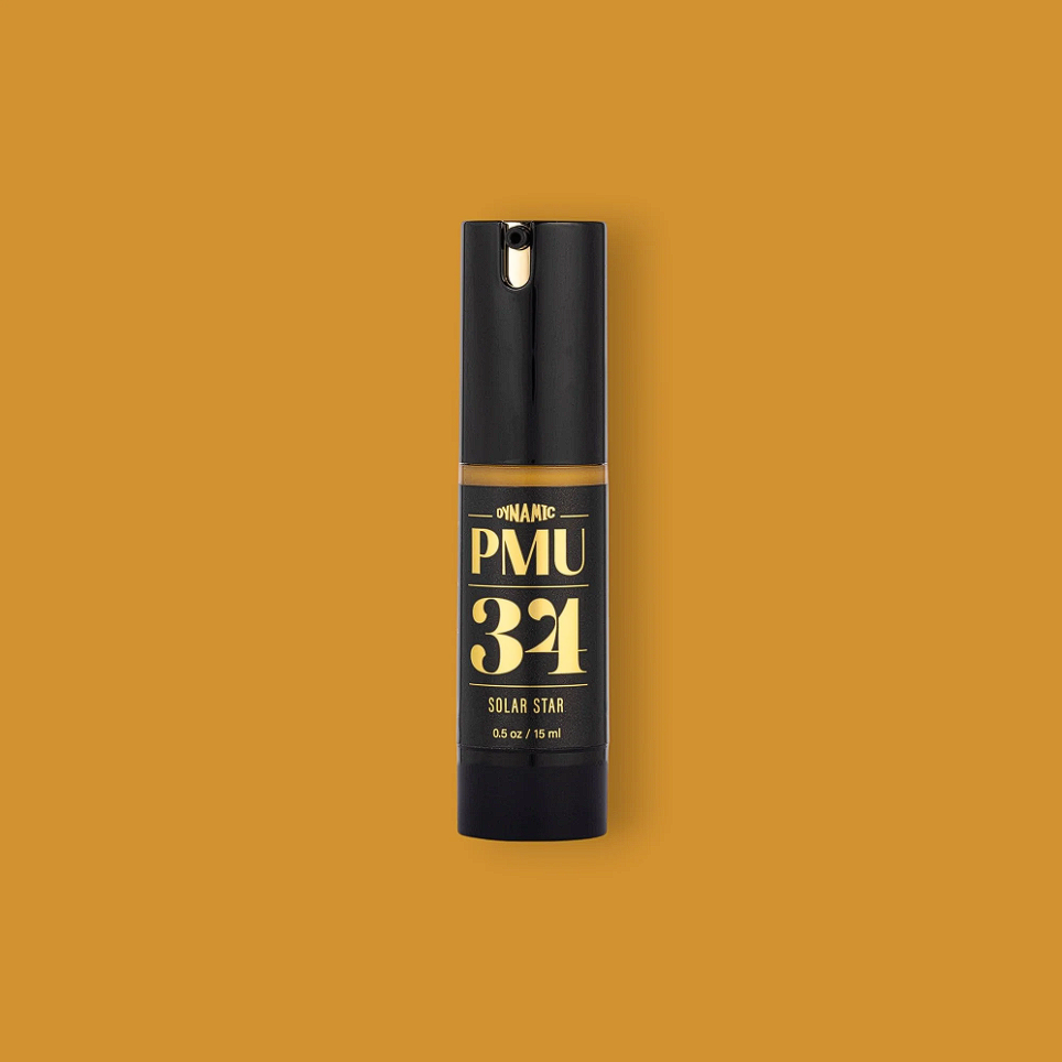 Dynamic PMU Ink Kalıcı Makyaj Boyası 15 ml - 1/2 oz Sarı 34 - SOLAR STAR