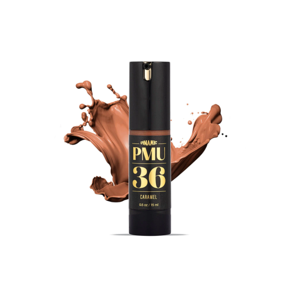 Dynamic PMU Ink Kalıcı Makyaj Boyası 15 ml - 1/2 oz Karamel Rengi 36 - CARAMEL