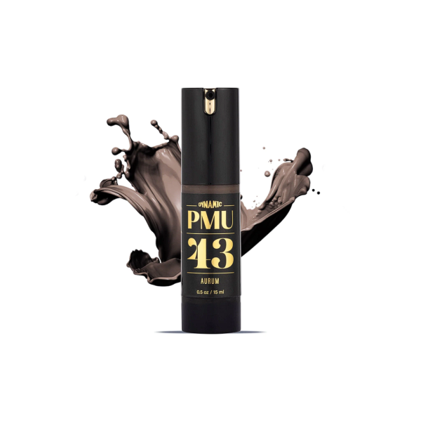 Dynamic PMU Ink Kalıcı Makyaj Boyası 15 ml - 1/2 oz Orta Kahverengi 43 - AURUM