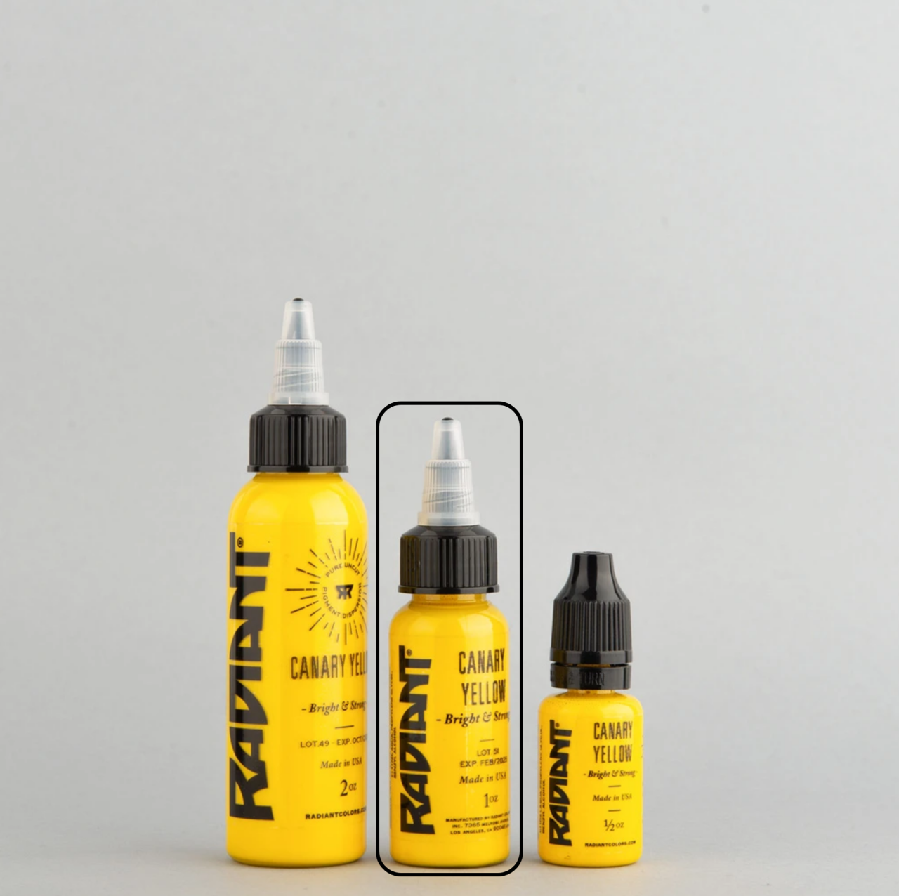 Radiant Canary Yellow 1 oz 30 ml Sarı Dövme Boyası