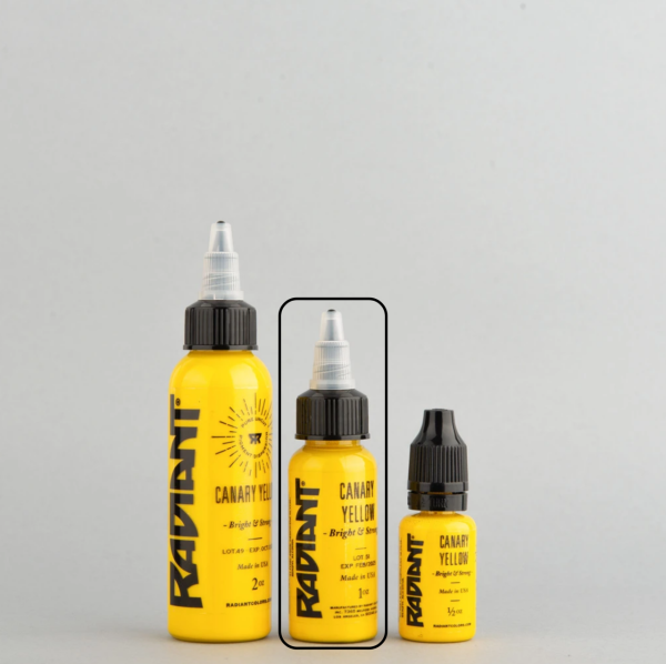 Radiant Canary Yellow 1 oz 30 ml Sarı Dövme Boyası