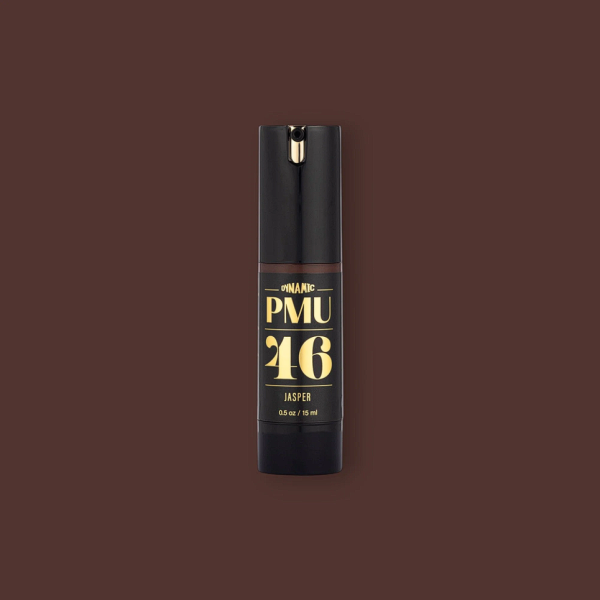 Dynamic PMU Ink Kalıcı Makyaj Boyası 15 ml - 1/2 oz Sıcak Kahverengi 46 - JASPER