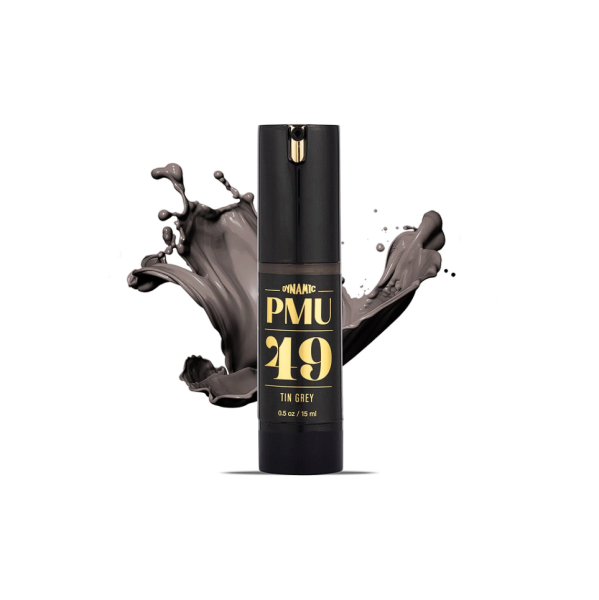 Dynamic PMU Ink Kalıcı Makyaj Boyası 15 ml - 1/2 oz Koyu Gri 49 - TIN GREY