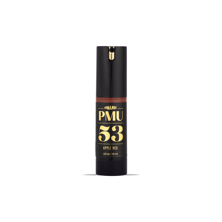 Dynamic PMU Ink Kalıcı Makyaj Boyası 15 ml - 1/2 oz Elma Kırmızısı 53 - APPLE RED