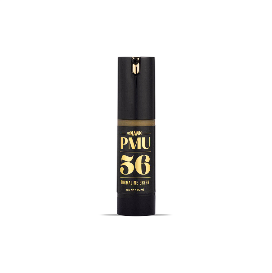 Dynamic PMU Ink Kalıcı Makyaj Boyası 15 ml - 1/2 oz Korektör Yeşil 56 - TURMALINE GREEN