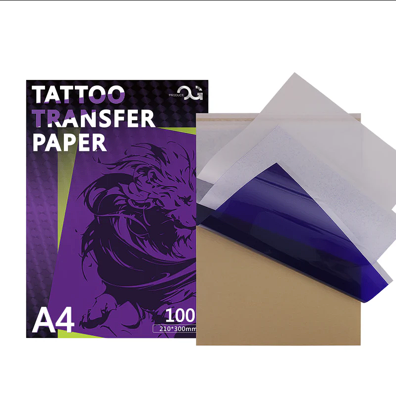 OG A4 Boyutunda El Çizimi ve Termal Makine için Karbon Transfer Kağıdı 100'lü Paket