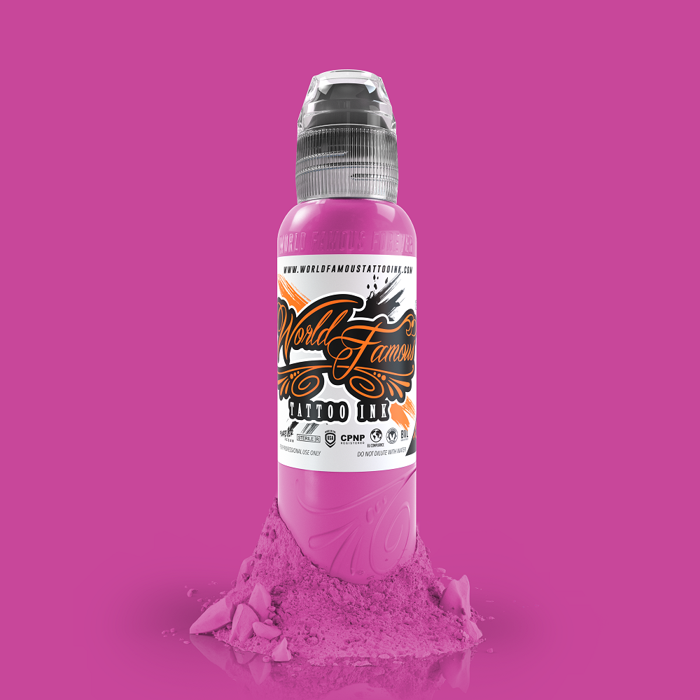 World Famous Tattoo Ink Rushmore Magenta 1 oz 30 ml Majenta Dövme Boyası