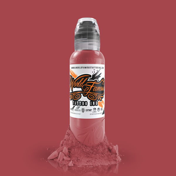 World Famous Tattoo Ink Aileen Wuornos Blush 1/2 oz 15 ml Pembe Dövme Boyası