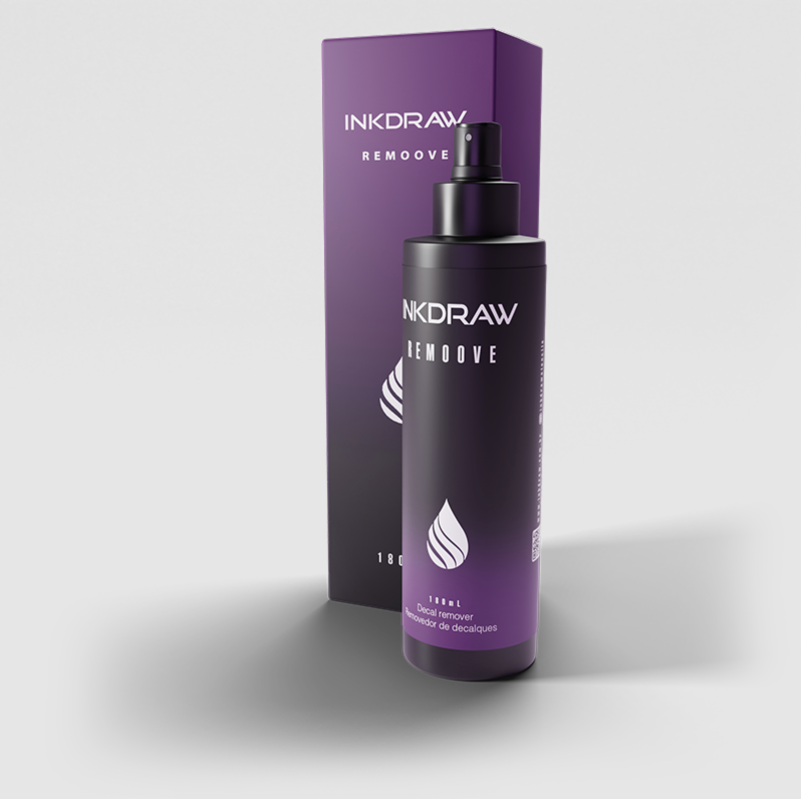 InkDraw Remoove Dövme Transfer Silici Sprey Sıvı 180ml