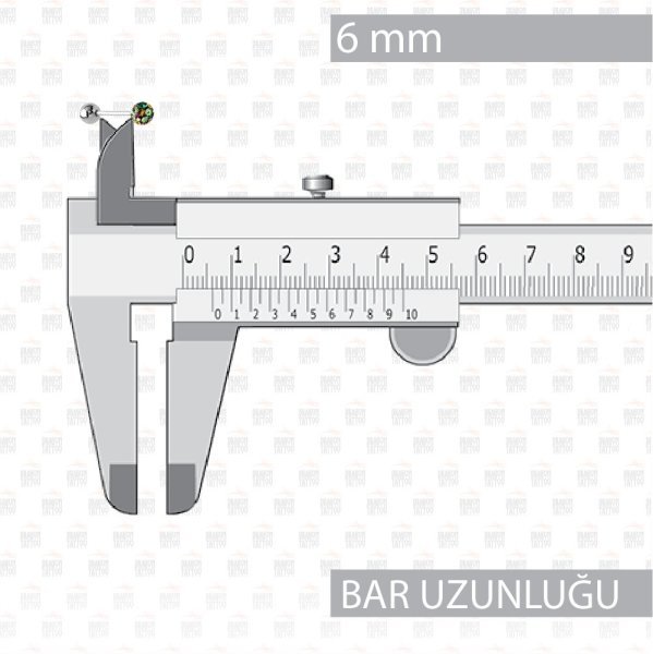 10 Adet Cerrahi Çelik Kulak Piercing