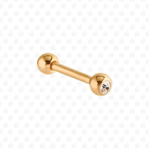 Cerrahi Çelik Altın Sarısı Kulak Piercing