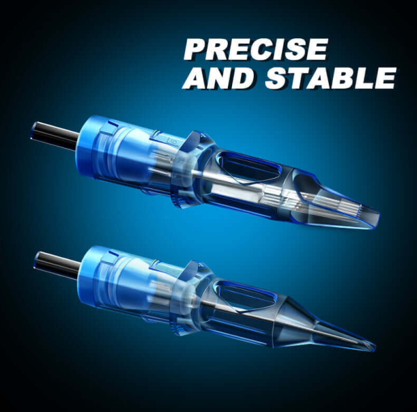Emalla Eliot #08 Kodlu RL Round Liner Long Taper Cartridge Kartuş Dövme Çizgi İğneleri