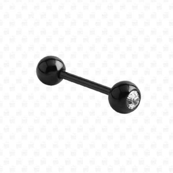 Cerrahi Çelik Siyah Kulak Piercing